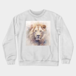 Majestic,LionKing,Regal,Aura,PowerAndGrace,WildlifeArt,Noble,Features,Nature,Majesty,CourageAndLeadership,Animal,Kingdom,Untamed,Spirit,Wilderness,Wonders,Respect,For,Nature,Lion Crewneck Sweatshirt